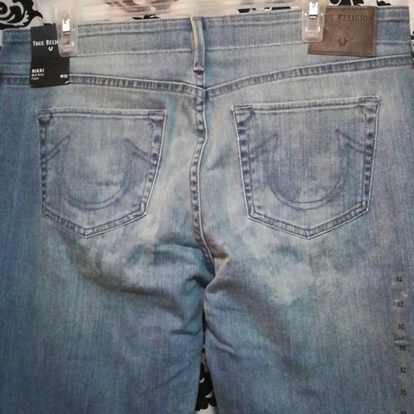 True Religion Nikki Flares sz 32 - Picture 4 of 6